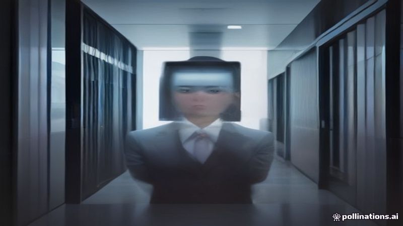 黄色动漫客服响应速度示意图，明黄背景上的时钟与动漫角色