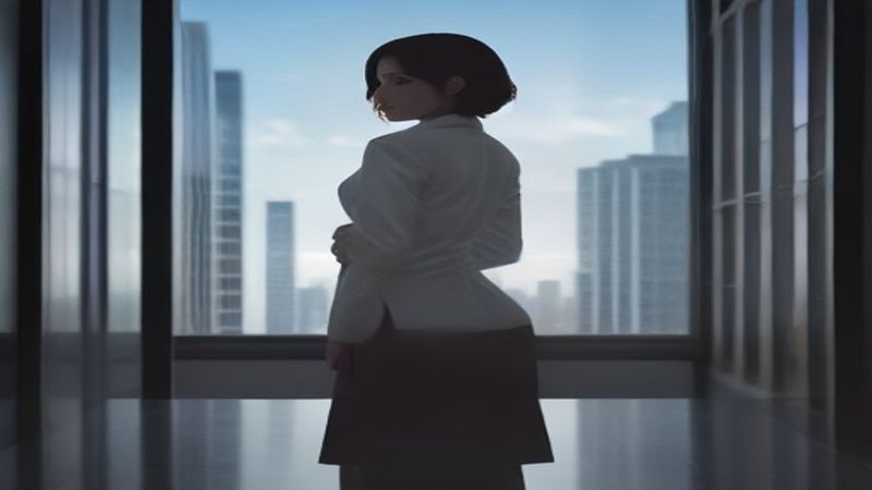 黄色动漫新番情报页面主视觉，明黄色二次元新番海报墙
